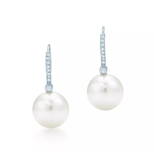 South Sea Pearl Drop Earrings